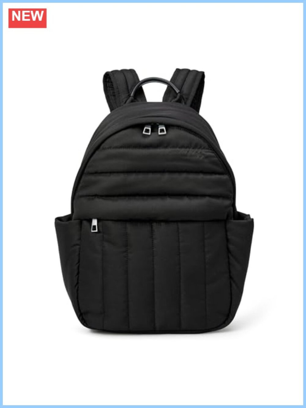 Quilted Small Backpack Lightweight Sling Travel Bag
